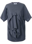 Enföld Deconstructed T-shirt, Women's, Size: 38, Grey, Cotton