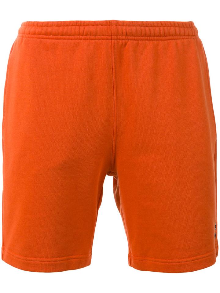 Ron Dorff Eyelet Edition Running Shorts, Men's, Size: Xl, Yellow/orange