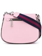 Marc Jacobs 'gotham' Saddle Crossbody Bag, Women's, Pink/purple, Leather