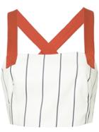Manning Cartell Paper Giants Cropped Top - White