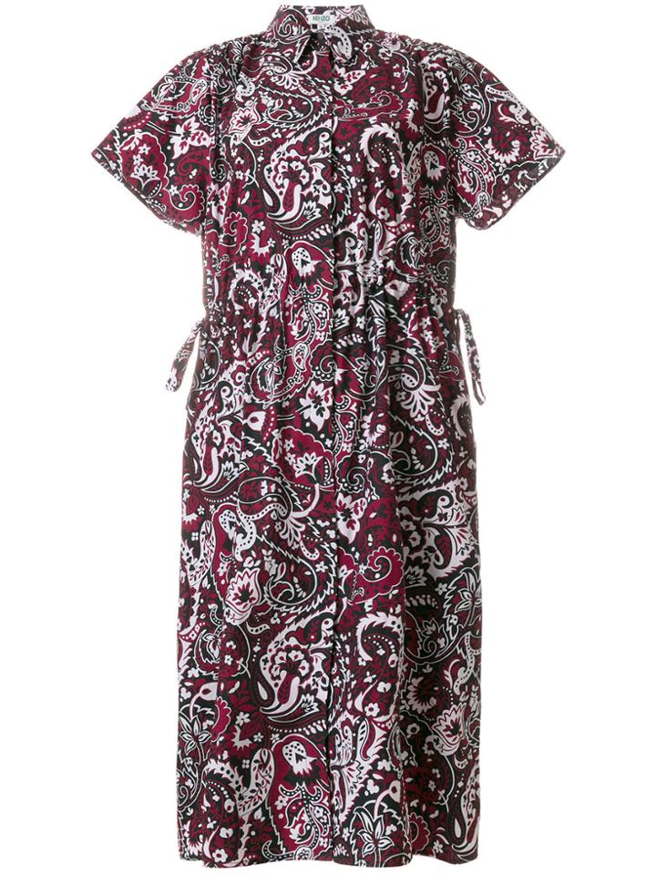 Kenzo Paisley Print Dress - Multicolour