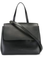 Mansur Gavriel - Top Flap Cross-body Bag - Women - Leather - One Size, Black, Leather