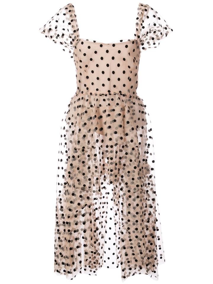 Isa Arfen Ethereal Dot Top - Nude & Neutrals