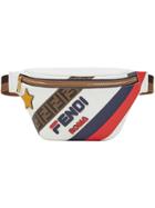 Fendi Panelled Belt Bag - White