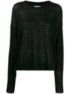 Isabel Marant Étoile Dropped Shoulder Sweater - Black