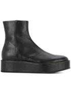 Ann Demeulemeester Platform Style Boots - Black