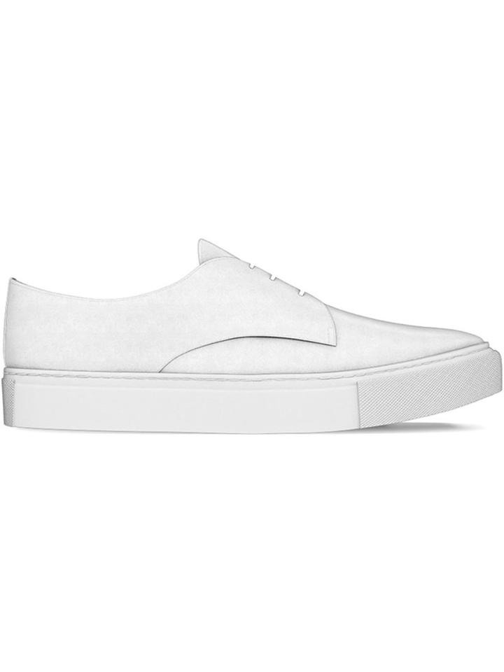 Myswear Hoxton Sneakers, Men's, Size: 44, White, Nappa Leather/rubber