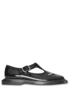 Burberry Black Patent Leather T-bar Shoes