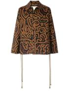 Song For The Mute Patch Pocket Jacket - Orange