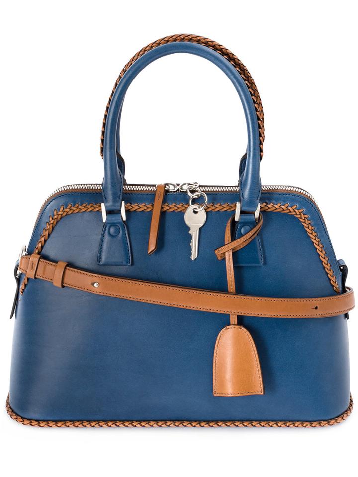 Maison Margiela - 5ac Tote Bag - Women - Calf Leather/polyester - One Size, Blue, Calf Leather/polyester