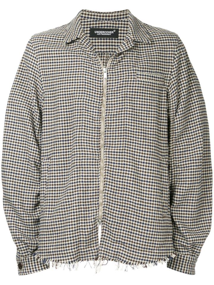 Undercover Checked Shirt Jacket - Multicolour