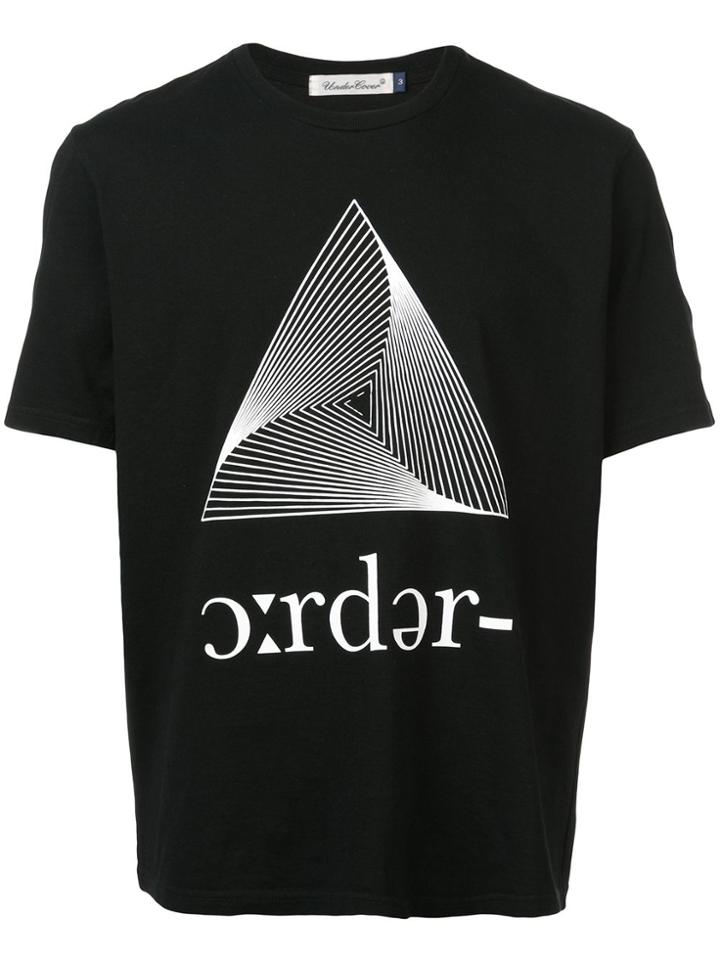Undercover Order Graphic T-shirt - Black