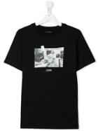 Throwback. Teen Will Slogan Print T-shirt - Black