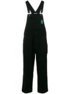 Études Ironie Denim Dungarees - Black