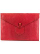 Yves Saint Laurent Vintage Clutch Bag - Red