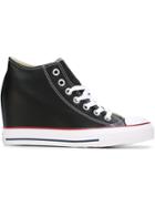 Converse 'chuck Taylor All Star Lux Wedge' Sneakers - Black