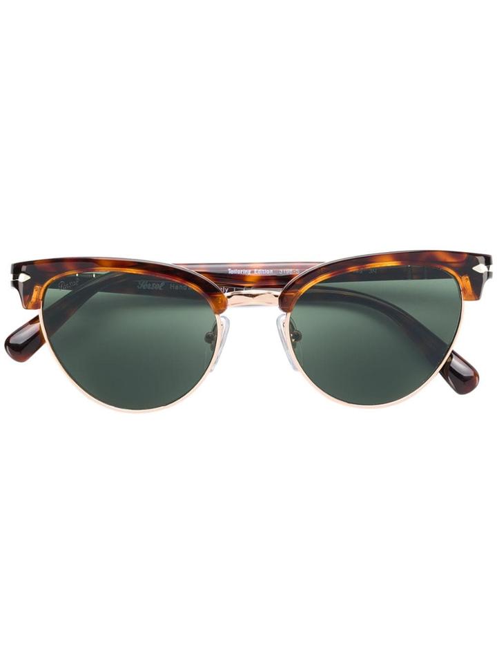 Persol Tortoiseshell Cat Eye Sunglasses - Brown