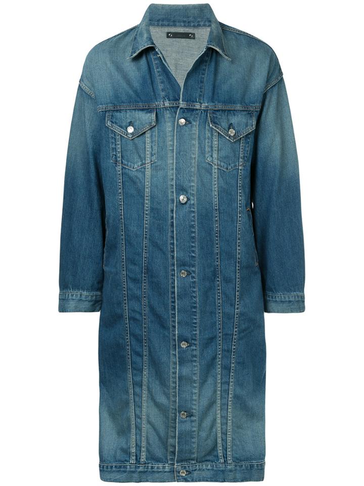 Minedenim Oversized Denim Jacket - Blue