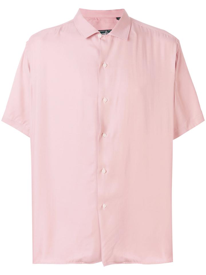 Gitman Vintage Plain Camp Shirt - Pink & Purple