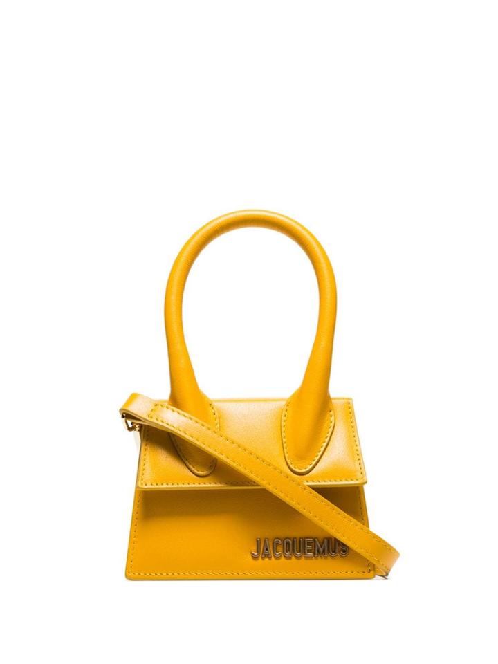 Jacquemus Yellow Mini Chiquito Shoulder Bag