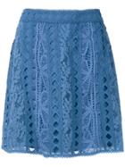 Martha Medeiros Alissa Skirt - Blue