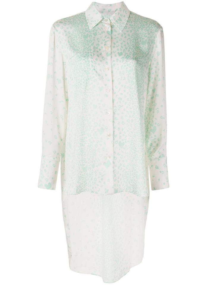 Racil Alana Leopard Print Shirt - Green