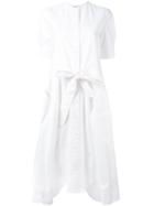 Thom Browne Recycled Shirt Dress - White