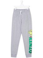 Kenzo Kids Teen Novelty Sweatpants - Grey