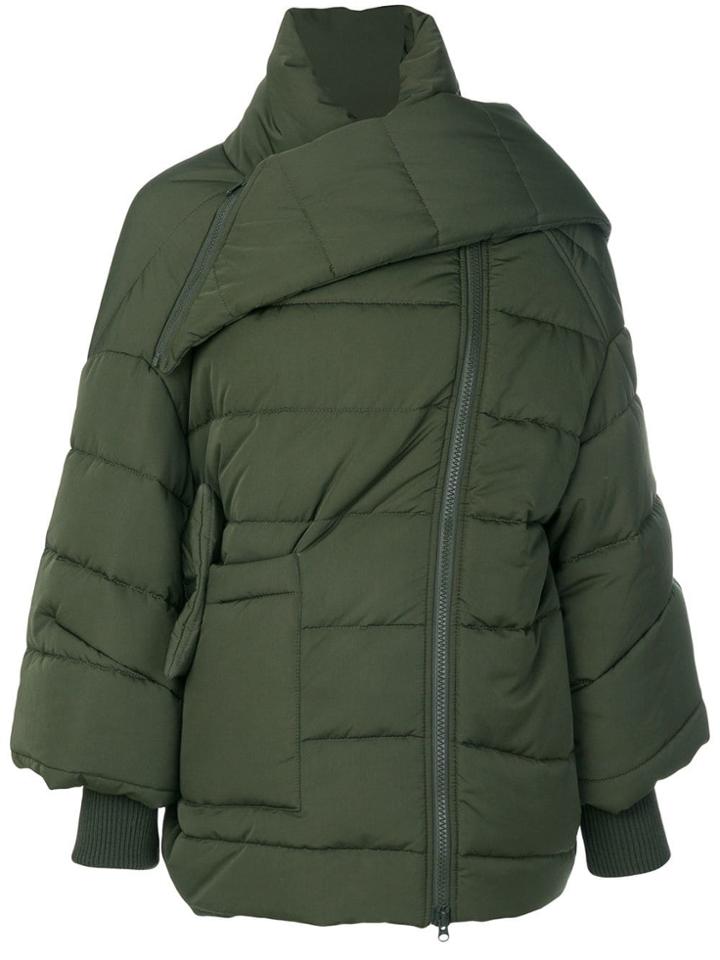 Henrik Vibskov Quilted Oversize Jacket - Green