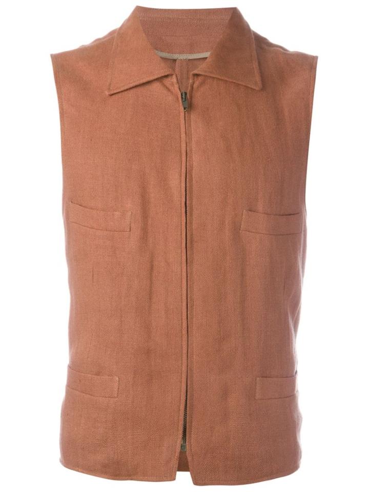 Romeo Gigli Vintage Zip Front Waistcoat