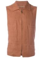 Romeo Gigli Vintage Zip Front Waistcoat