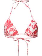 Onia Megan String Bikini, Women's, Size: Large, Red, Nylon/spandex/elastane