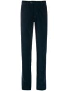 Canali Corduroy Trousers - Blue