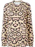 Givenchy Leopard Print Sweatshirt - Nude & Neutrals