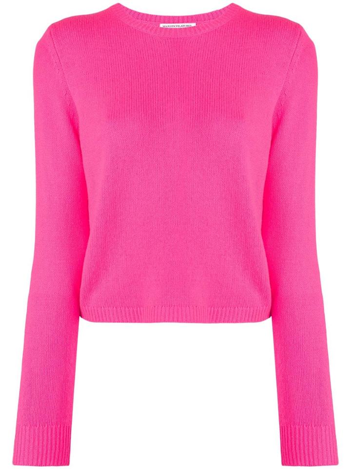 Majestic Filatures Knitted Pullover - Pink