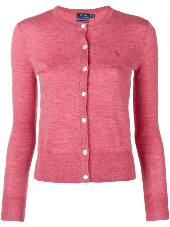 Polo Ralph Lauren Classic Fitted Cardigan - Red