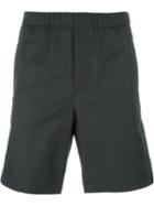 Marni Contrast Stripe Shorts, Men's, Size: 48, Grey, Cotton/polyester