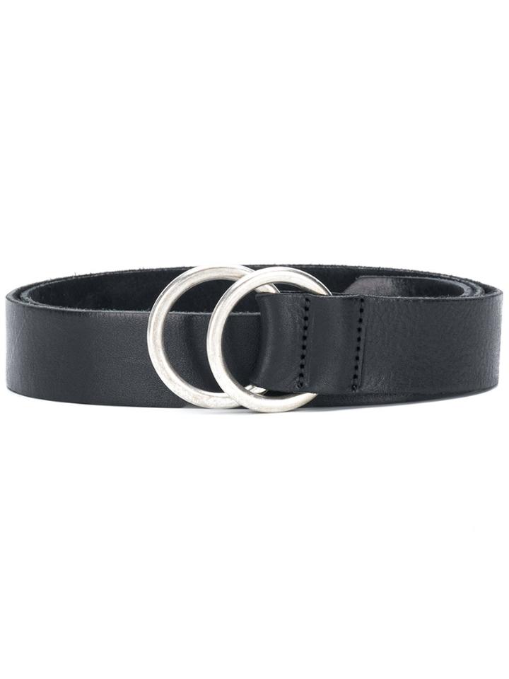Closed Double-ring Belt - Black