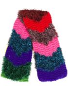 Faliero Sarti Tinsel Knitted Scarf - Pink