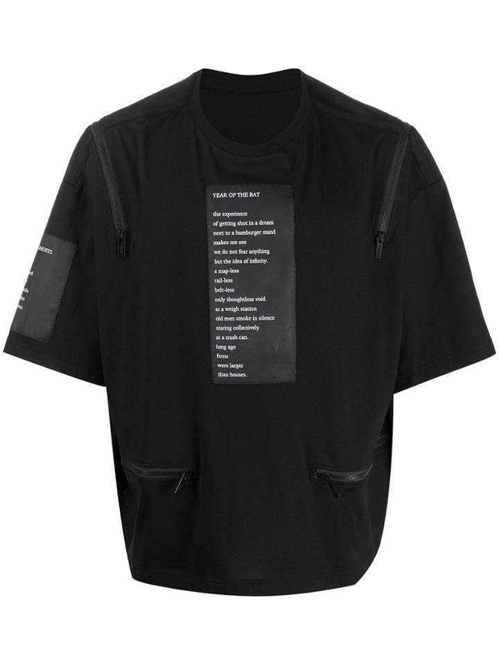 Takahiromiyashita The Soloist Year Of The Bat T-shirt - Black