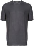 Paolo Pecora Fine Knit T-shirt - Grey