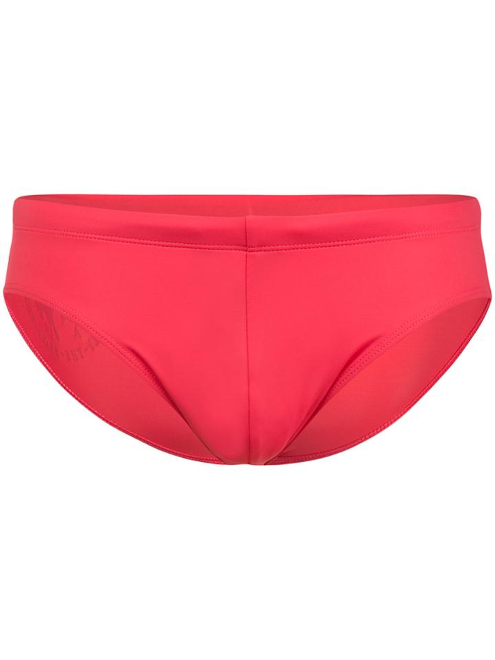 Diesel Side Printed Logo Swim Shorts - Pink & Purple