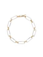 Lizzie Mandler Fine Jewelry 18kt Gold Chain Link Diamond-embellished