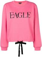 Emporio Armani Eagle Print Sweatshirt - Pink & Purple