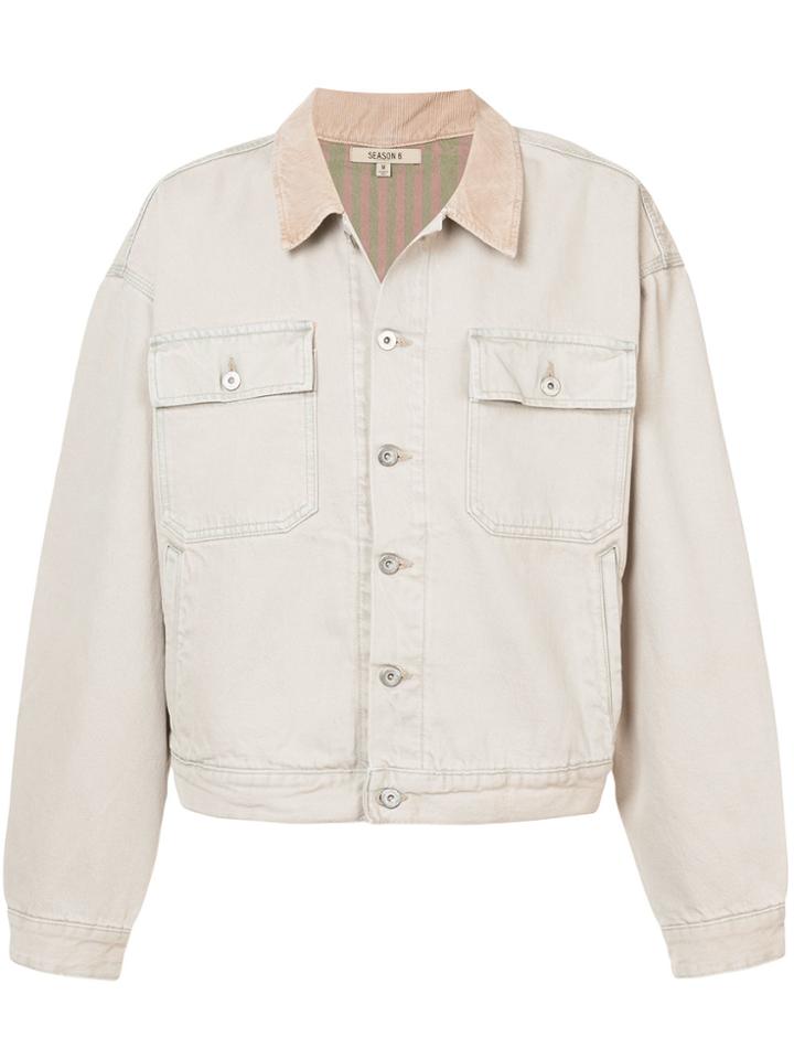 Yeezy Season 6 Denim Jacket - Brown