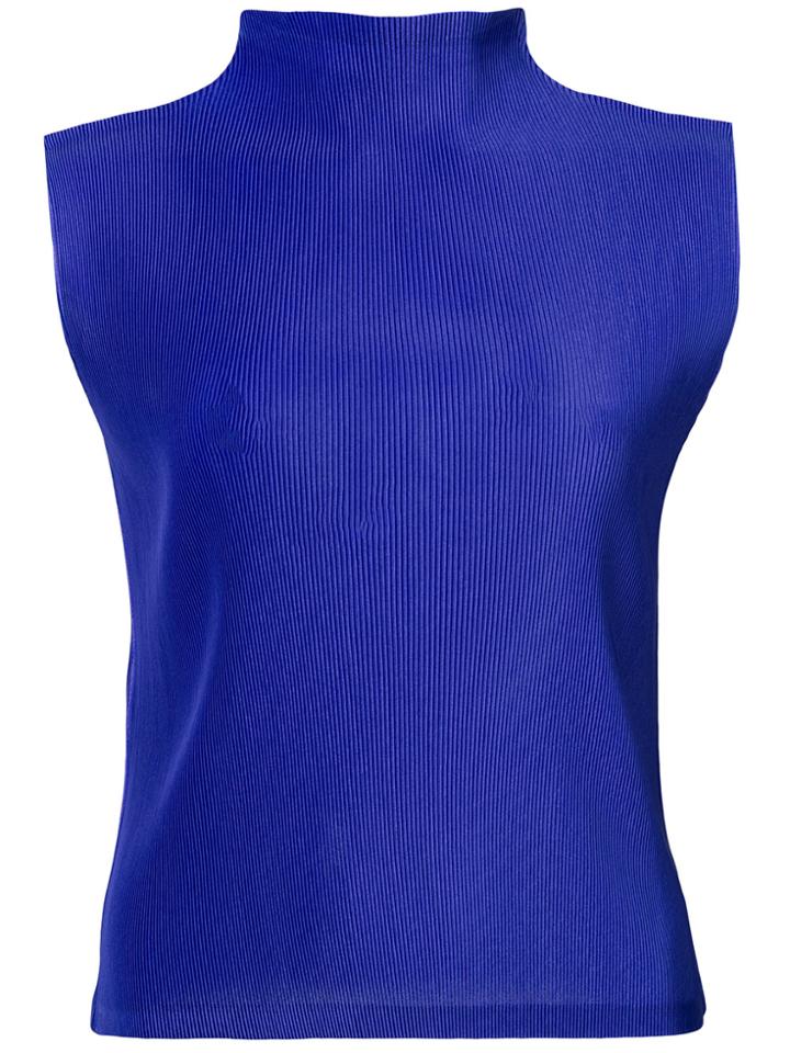 Pleats Please By Issey Miyake Mist July Shirt - Pink & Purple