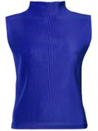Pleats Please By Issey Miyake Mist July Shirt - Pink & Purple