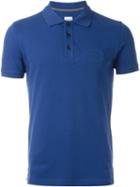 Armani Collezioni Classic Polo Shirt, Men's, Size: S, Blue, Cotton/spandex/elastane