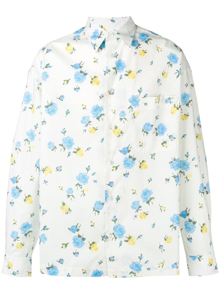 Golden Goose Deluxe Brand Anthony Floral Print Shirt - White
