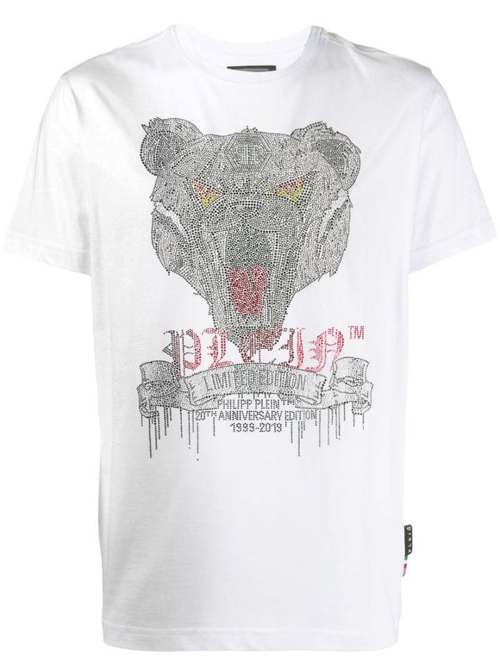 Philipp Plein Platinum Cut Teddy Bear T-shirt - White